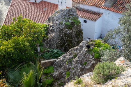 Detalle de la ciudad de Serpa en la región del Alentejo, Portugal