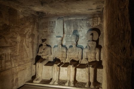 Tempel von Abu Simbel in Assuan im ägyptischen Teil Nubiens