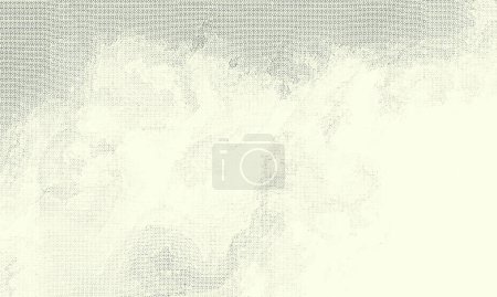Photo for Old monochrome paper parchment design with mesh of grey distressed lines stains and dark ink spatter and historic shabby design, retro old paper speckled grainy speckled blank with swoosh smudge shape - Royalty Free Image