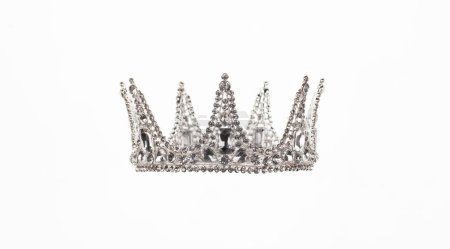 Foto de Princesa corona de cristal aislado sobre fondo blanco - Imagen libre de derechos