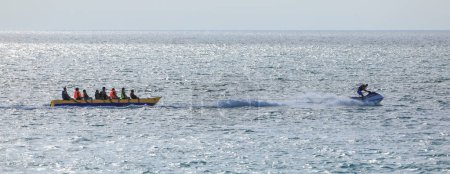 boat with migrants at sea