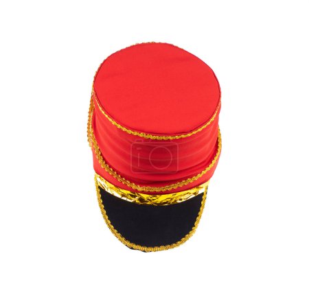 Photo for Hussar cap isolated on white background - Royalty Free Image