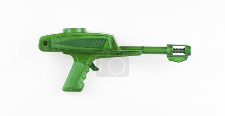 space alien gun isolated on white background