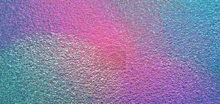 Photo for Holographic gradient texture. Rainbow color foil. Iridescent background for modern design - Royalty Free Image