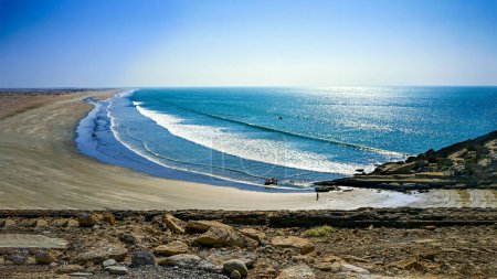 Ormara Beach le matin Fond d'écran HD. Gwadar, Pakistan