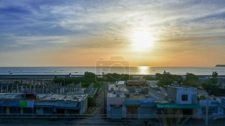 Photo for Ormara Beach in the Morning HD Wallpaper. Gwadar, Pakistan - Royalty Free Image