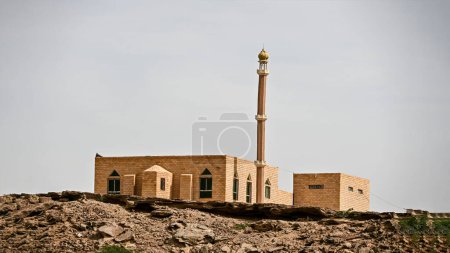 Beautiful Simple and Elegant Mosque somewhere at Gwadar, Baluchistan