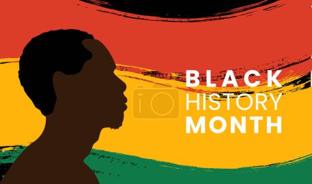 Photo for Black history month poster, background - Royalty Free Image