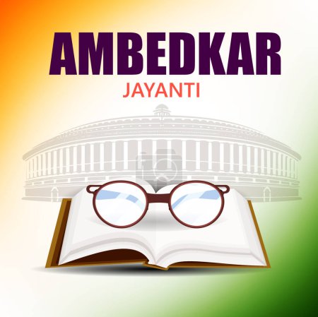  Indian leader Dr Bhimrao Ambedkar Jayanti background