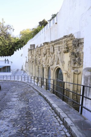 Foto de Sanlúcar de Barrameda, Cádiz, España- 2 de octubre de 2023: Centro de Interpretación del Vino de Manzanilla en Sanlúcar de Barrameda - Imagen libre de derechos