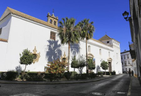 Foto de Sanlúcar de Barrameda, Cádiz, España 3 de octubre de 2023: Fachada del convento Madre de Dios en Sanlúcar de Barrameda - Imagen libre de derechos