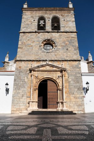 Photo for Church of Saint Mary Magdalene in Olivenza town, Badajoz, Spain - Royalty Free Image