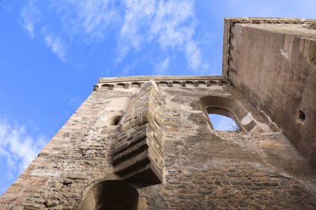Ruins of the cathedral of Santa Maria la Vieja in Cartagena city, Spain