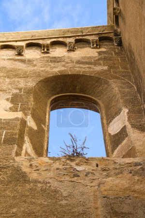 Ruinas de la catedral de Santa Maria la Vieja en Cartagena, España
