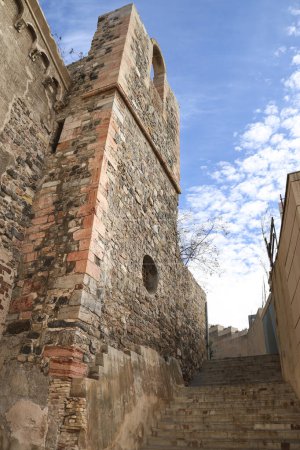 Ruins of the cathedral of Santa Maria la Vieja in Cartagena city, Spain