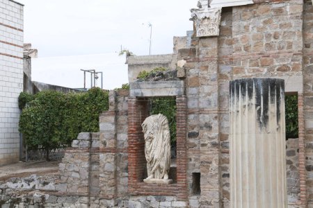 Remains of the Porch of The Augusta Emerita Municipal Forum