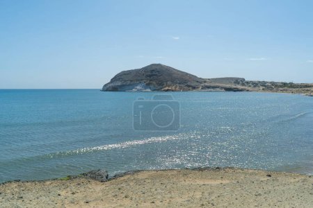 Kleine Stadt mit Strand in Almeria Spanien, ein entspannter Ort, um Ihren Urlaub zu verbringen