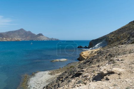 Small town with beach in Almeria Spain, a relaxing place to spend your holidays