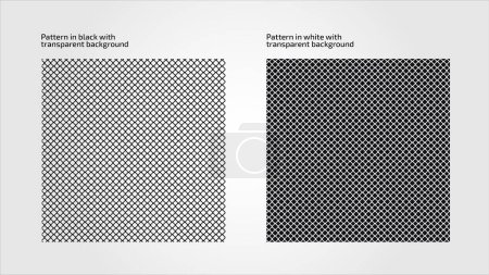 Foto de Textura del patrón de rejilla en blanco y negro - Imagen libre de derechos