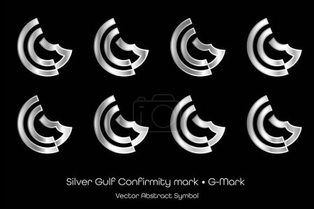 G-Mark Gulf Confirmity mark symbol silver