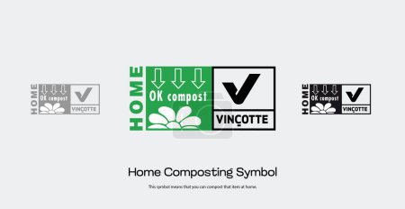 Home Composting Symbol for designers to use in packaging