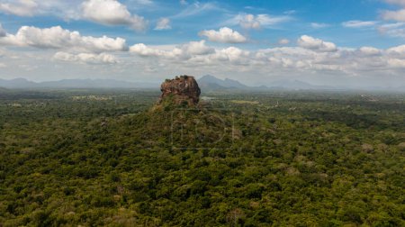 Sigiriya or the Lion Rock, an ancient fortress and a palace with gardens.