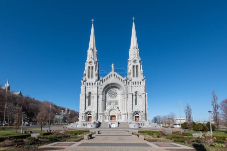 Basílica dedicada a Santa Ana en Sainte-Anne-de-Beaupre, Quebec, Canadá.