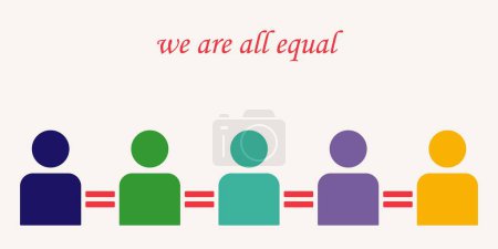 Foto de Todas las personas son iguales y tienen los mismos derechos y obligaciones. Justicia, igualdad, derecho, derecho - Imagen libre de derechos