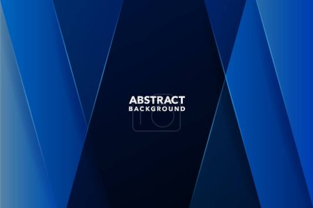 Diseño de fondo abstracto moderno azul
