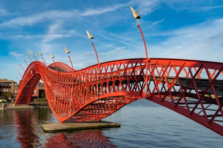 Photo for Python Bridge in Amsterdam - Royalty Free Image