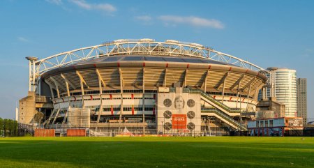 Photo for Amsterdam, The Netherlands, 09.06.2023, The Johan Cruyff Arena, home stadium of dutch football club AFC Ajax - Royalty Free Image