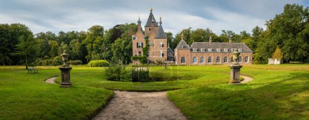 Téléchargez les photos : Panorama du château Renswoude, Province d'Utrecht, Pays-Bas - en image libre de droit