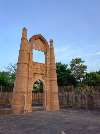 Photo for View of Badal Mahal Gate in Chanderi, Madhya Pradesh, India. - Royalty Free Image