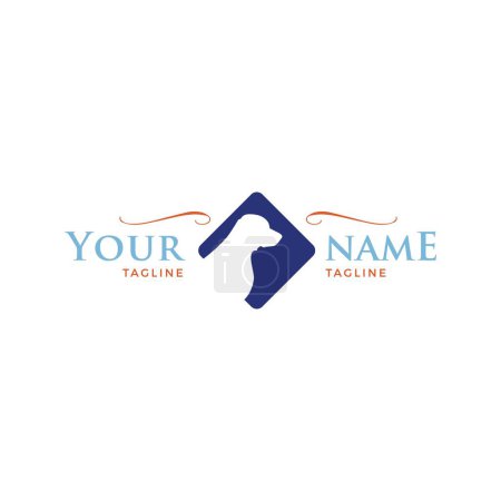yoga logo template vector illustration design