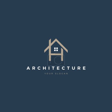 Haus Logo Design Vektor-Vorlage