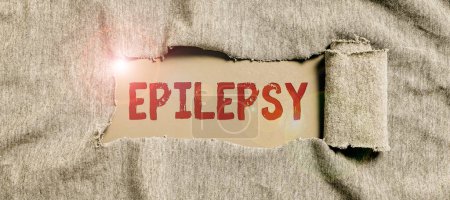Foto de Epilepsia, escaparate de negocios Cuarto trastorno neurológico más común Convulsiones impredecibles - Imagen libre de derechos
