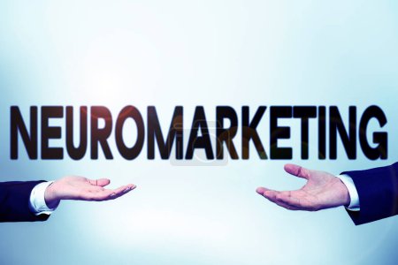 Photo for Inspiration showing sign Neuromarketing, Concept meaning field of marketing uses medical technologies such as fMRI - Royalty Free Image