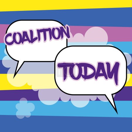 Koalition, Internet-Konzept ein temporäres Bündnis unterschiedlicher Parteien, Personen oder Staaten für gemeinsames Handeln