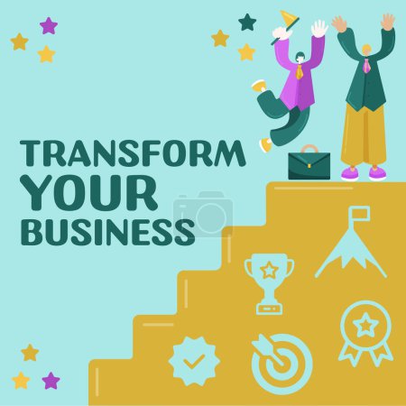 Foto de Firma mostrando Transform Your Business, Word Written on Modificar la energía sobre innovación y crecimiento sostenible - Imagen libre de derechos