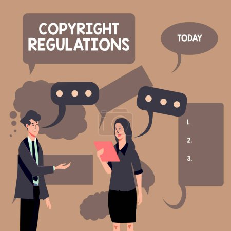 Foto de Inspiración que muestra el signo Reglamentos de Copyright, Cuerpo conceptual de la foto de la ley que rige las obras originales de la autoría - Imagen libre de derechos