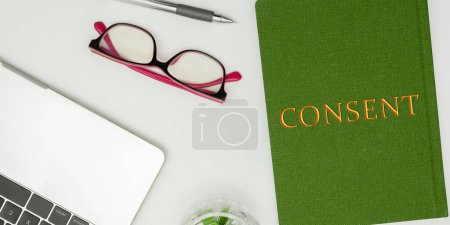 Photo for Text showing inspiration Consent, Business idea general agreement about particular subject event or action - Royalty Free Image
