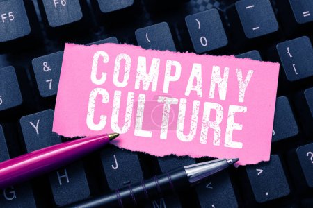 Foto de Conceptual display Company Culture, Business approach The environment and elements in which employees work - Imagen libre de derechos