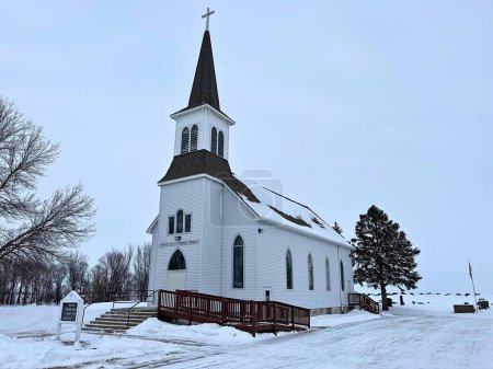 Photo for This classic historic country church still opens its doors to congregations - Royalty Free Image