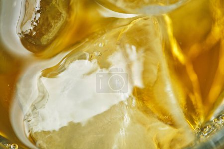 Photo for Whisky Cocktail in glass, close-up - Royalty Free Image