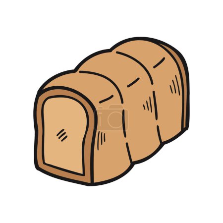 Illustration for Isolate bakery bread vector design - Royalty Free Image