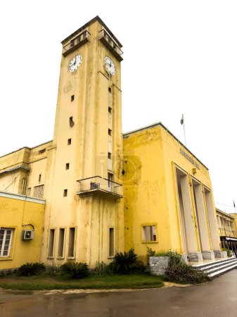 Peshawar University Convocation Hall and its Majestic Clock Tower.