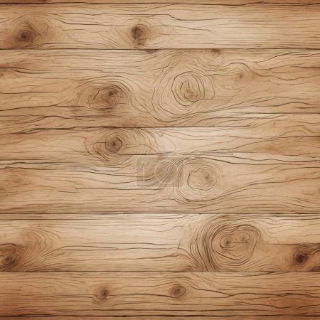 Wooden texture. Floor surface. Wood closeup background. Vector illustration.