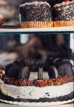 Köstlicher Schokoladenkuchen aus einem bekannten Plätzchen