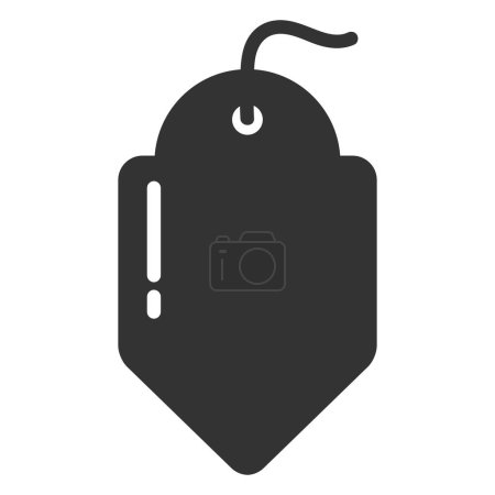Lot Bob Glyphen-Symbol auf weißem Hintergrund. Lotbob Vektor-Symbol für Web-, Mobil- und UI-Design