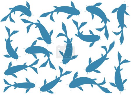 Illustration for Fish vector design illustration isolated on white background - Royalty Free Image